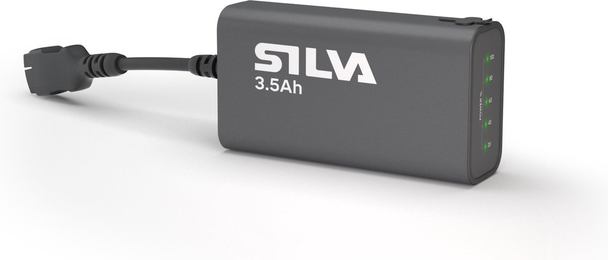 Silva | Headlamp Battery | Accu voor hoofdlamp | 3.5 Ah / 25.9 Wh | Black | One Size -