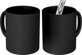 Mug Magique - Photo sur Mugs Chauffants - Tasse à Café - Zwart - Granit - Design - Pierre - Mug Magic - Tasse - 350 ML - Tasse à Thé