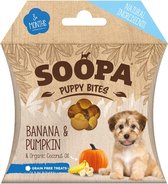 Soopa - gezonde bites - hondensnacks -  banaan & pompoen - puppy - vegan - vegetarisch
