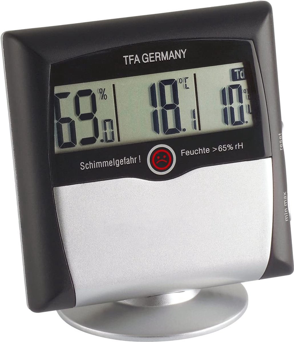 Kamerthermometer - Digitale Thermometer – Vochtigheidsmeter - Binnenthermometer