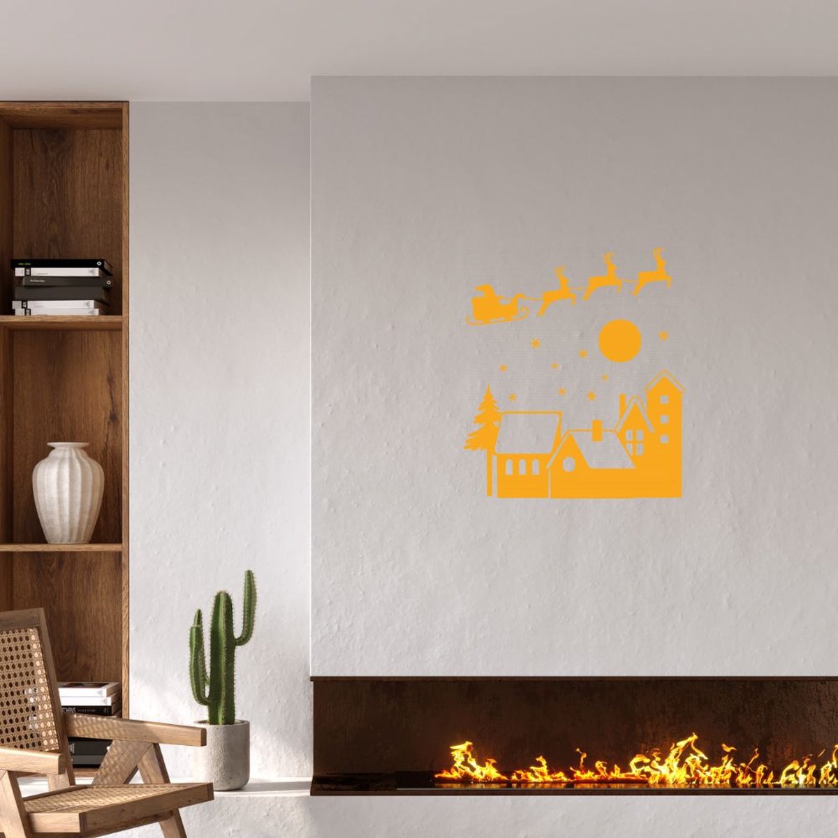 Kerst Sneeuwpop Toilet Sticker Cartoon Kerst Muursticker Zelfklevende Verwijderbare Muursticker voor Badkamer Home Decor
