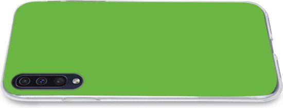 Telefoonhoesje Geschikt voor Samsung Galaxy A30s hoesje - Groen - Kleuren - Natuur - Siliconen Telefoonhoesje Telefoonhoesje