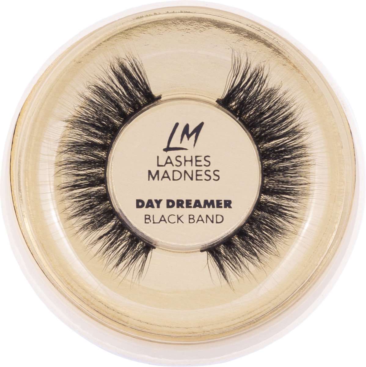Lashes Madness - DAY DREAMER - Black Band - Vegan Mink Lashes - Wimpers - Valse Wimpers - Eyelashes - Luxe Wimpers