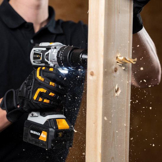 Bosch Home and Garden Universal Hammer -Accu-boorhamer 18 V 4.0 Ah Li-ion Incl. accu, Incl