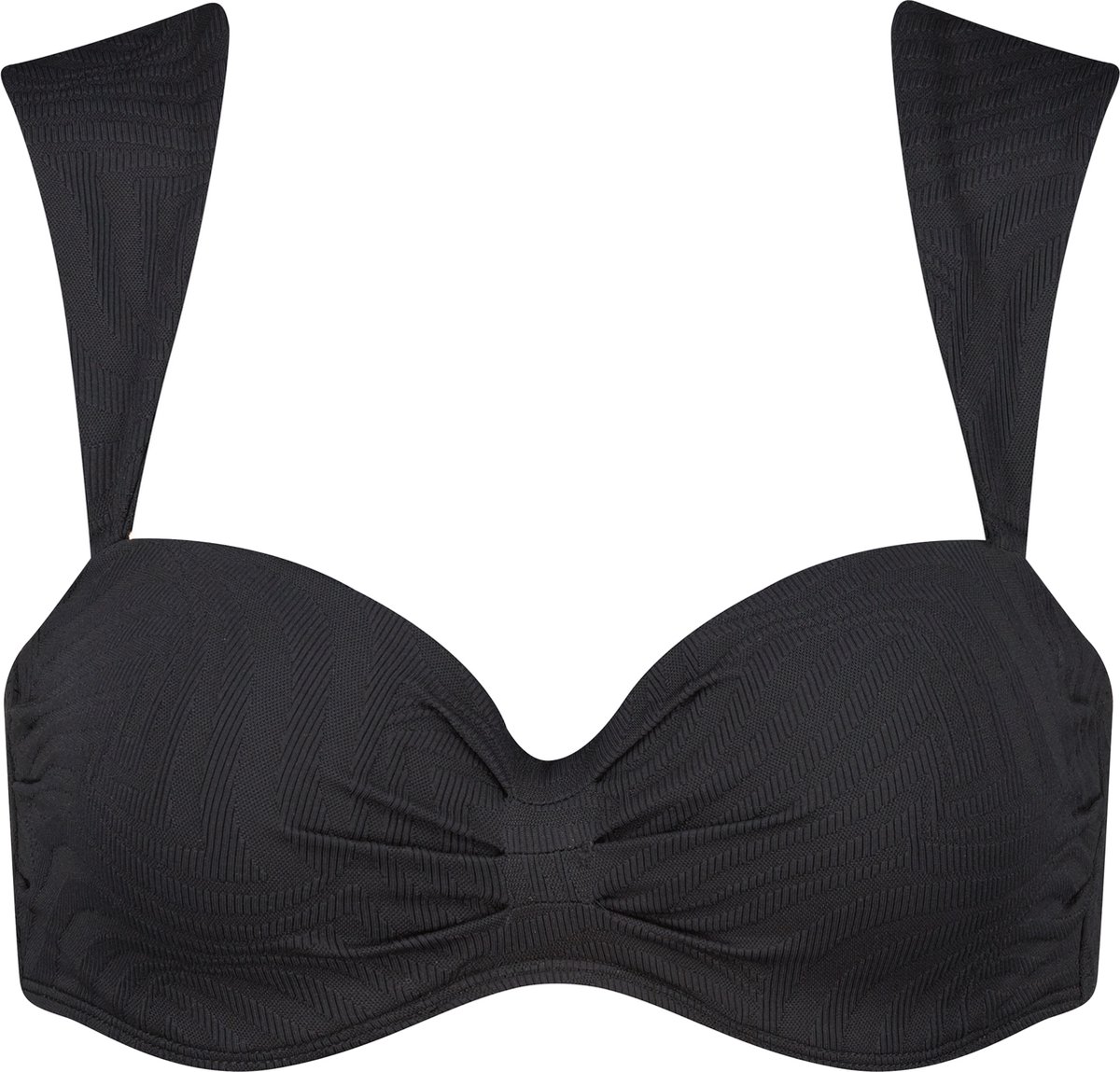 Beachlife Black Swirl Dames Bikinitopje - Maat 75C