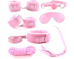 Erodit® bondage set -roze- verstelbare riemen - bondage- SM -seks speeltje - BDSM - beginners- koppels - erotisch spel - diepe penetratie- Sex spel - Erotiek- Seks speeltjes koppels - Mannen - Vrouwen