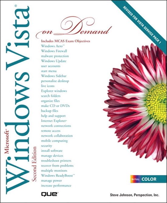 Microsoft Windows Vista On Demand - cover