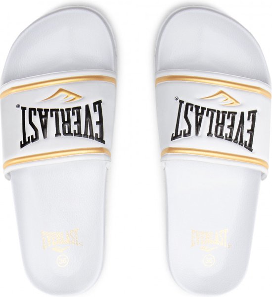 Slippers Everlast Side - blanc/or - femme - taille 39