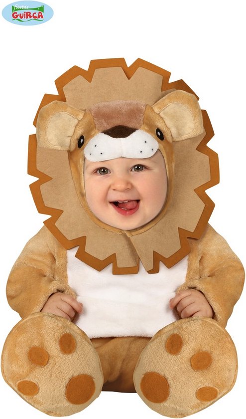 FIESTAS GUIRCA, SL - Déguisement lion avec capuche pour bébé - 92/98 (1-2  ans) -... | bol