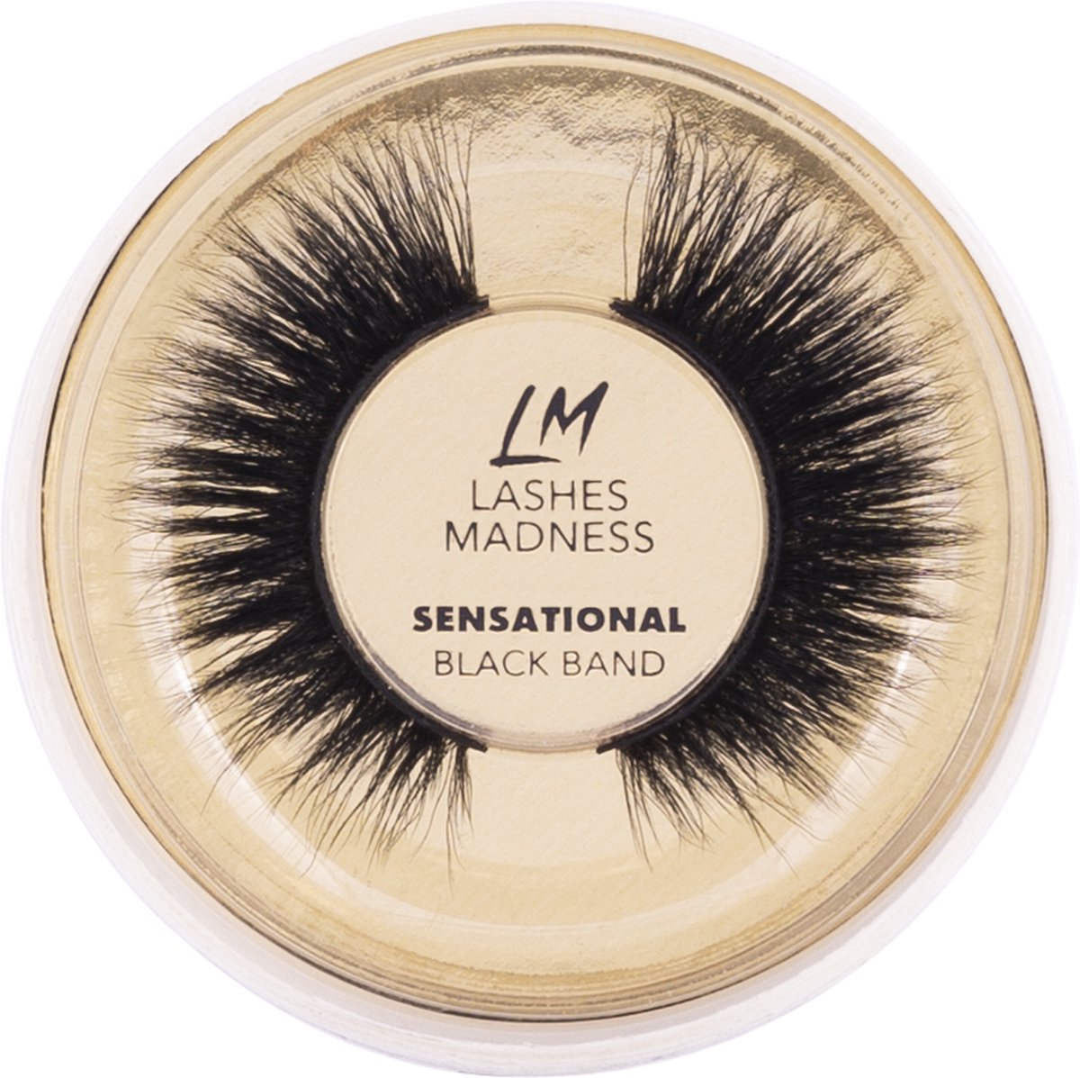 Lashes Madness - SENSATIONAL - Black Band - Vegan Mink Lashes - Wimpers - Valse Wimpers - Eyelashes - Luxe wimpers