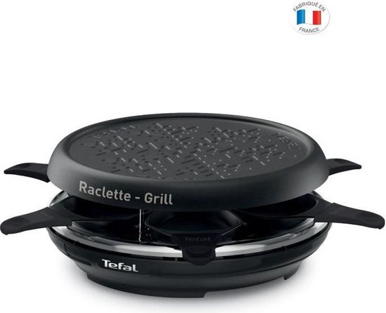 Instellingen en functies - Tefal RE12A810 - Tefal RE12A810 Neo Deco Raclette 2en1, Raclette Device + Grill 6 People, Non -Stick, zonder PBA, gemaakt in Frankrijk