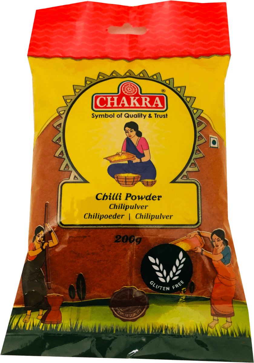 Goedkoopste Chakra - Chilipoeder - Chilli Powder - 3x 200 g