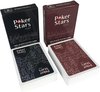 Afbeelding van het spelletje 2x PokerStars Plastic Kaartspel (duo-pack) | Waterdicht | Buigvrij en kreukvrij | Flexibel | Speelkaarten voor poker - Zwart + Rood