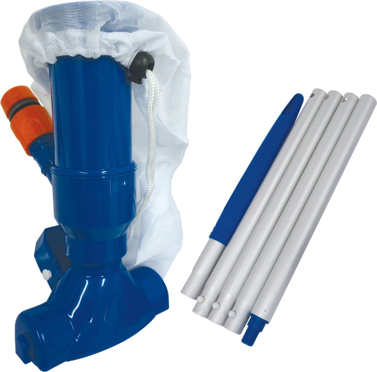 Jet Vac stofzuiger set met telescopische steel