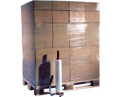 Verhuis Wikkelfolie transparant - 50cm x 280m x 21 my - per rol