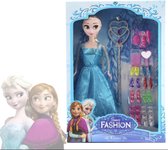 Speelgoed Elsa - Tekenfilm Poppen Set - Speelgoed Meisjes Vanaf 4 jaar - Elsa - 30CM
