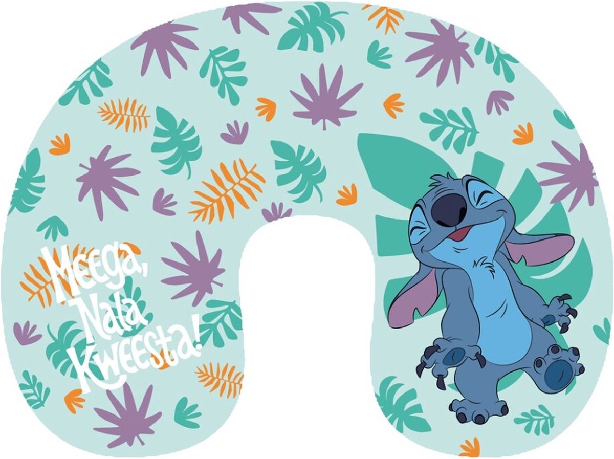 Acheter Coussin de Voyage Lilo et Stitch Doux pour Enfant & Adulte - Tour  de Cou Confortable pour Voiture, Train et Avion