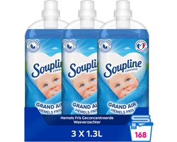 Soupline Hemels Fris Geconcentreerde Wasverzachter - 3x56 Wasbeurten - Voordeelverpakking