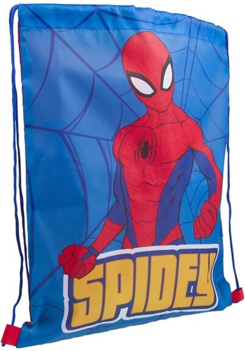 Spiderman gymtas - Blauw - 1 x 32 x 41 cm