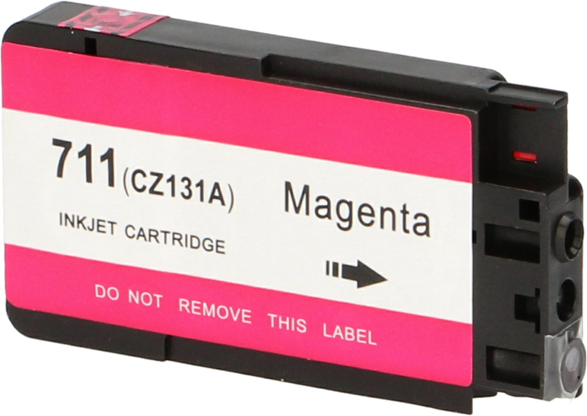 FLWR - Inktcartridge / 711 / Magenta - Geschikt voor HP