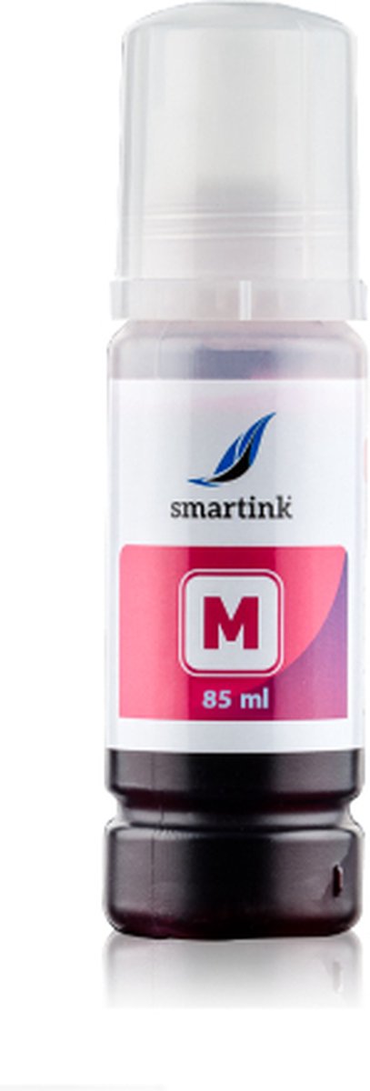 Geschikt inkt Epson 106 Ecotank Magenta 85 ml inktfles - Smart Ink Huismerk