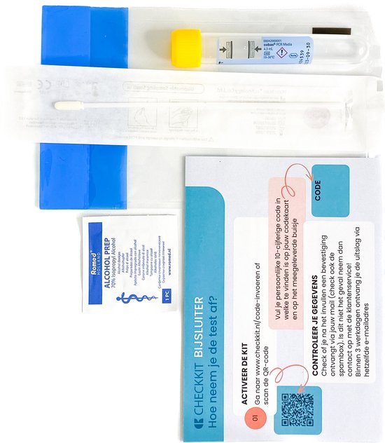 Checkkit Mycoplasma Test Vrouw Binnen 3 werkdagen uitslag