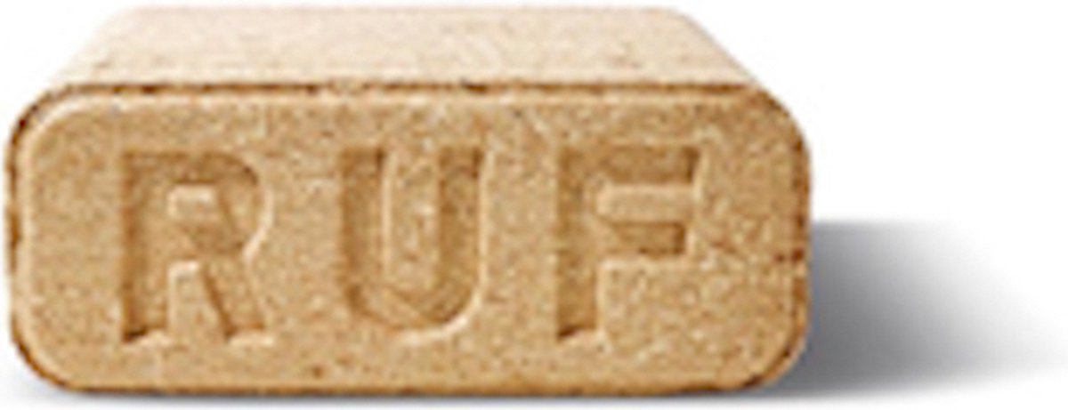 RUF Briketten -Beuken hout briketten - brandhout - hout briketten geperst - 960kg - 12briketten (80 pakken)