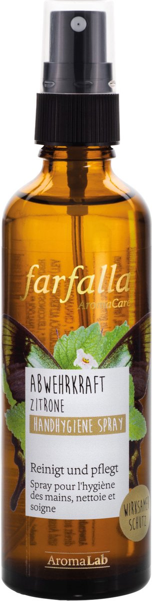 Afweerkracht handhygiëne spray Farfalla