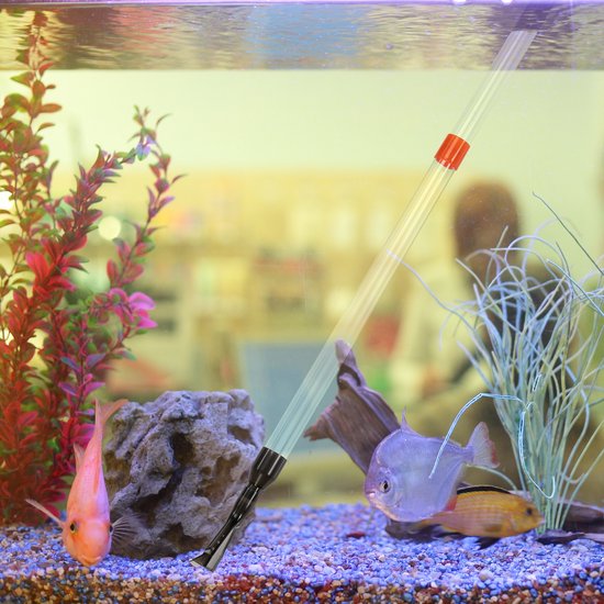 Navaris aquarium stofzuiger bodemreiniger - Stofzuiger voor aquarium  inclusief... | bol.com