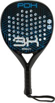 Brimley PDX3K Padel racket - 3K Carbon - Inclusief draagtas
