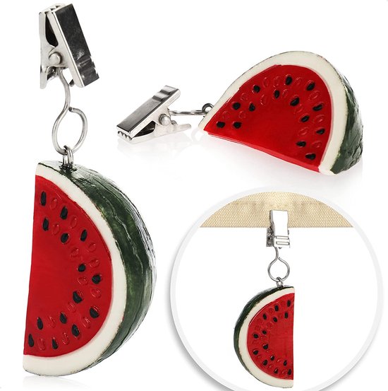 De Gewichten Van De Tafelkleed - De Gewichten Van De Tafelkleed Met Klem De Klem Van De De Tafelkleed Van Het Fruitontwerp Ca 29 G