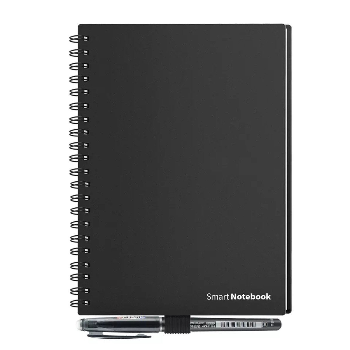 Smart Notebook - Herschrijfbare notitieboek - uitwisbaar - herbruikbaar schrift A5