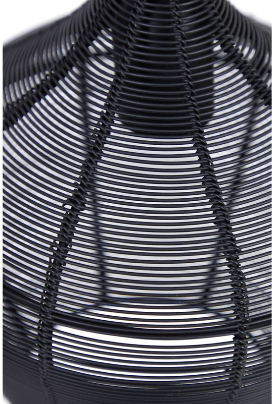 Light & Living Hanglamp Alvaro - Zwart - 5L - Modern - Hanglampen Eetkamer, Slaapkamer, Woonkamer
