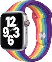 Apple Sport Band voor de Apple Watch Series 1 / 2 / 3 / 4 / 5 / 6 / 7 / 8 / 9 / SE / Ultra (2) - 42 / 44 / 45 / 49 mm - Pride Edition