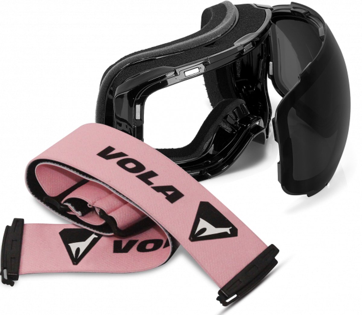 Vola Innovity goggle Sweety - skibril - verwisselbare magneet lenzen - custom
