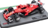 Ferrari SF70H SEBASTIAN VETTEL 2017 - Edition Atlas miniatuur Formule 1 auto 1:43