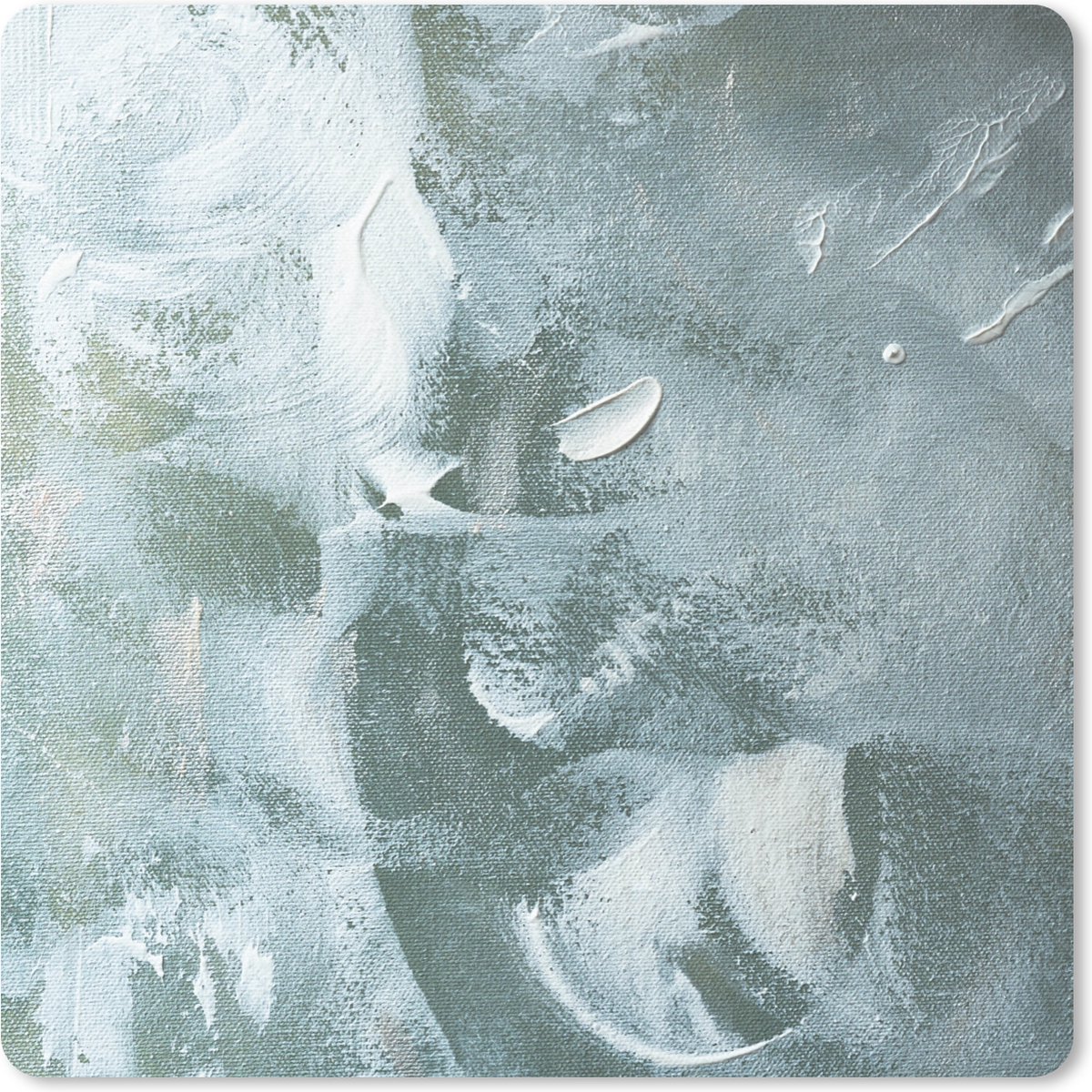 Muismat 30x30 cm - Mousepad Acrylverf - Structuren - Abstract - Muismatten