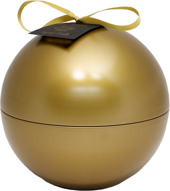 kerstbal - kaars - My Flame - merry christmas - organic candle - soja was