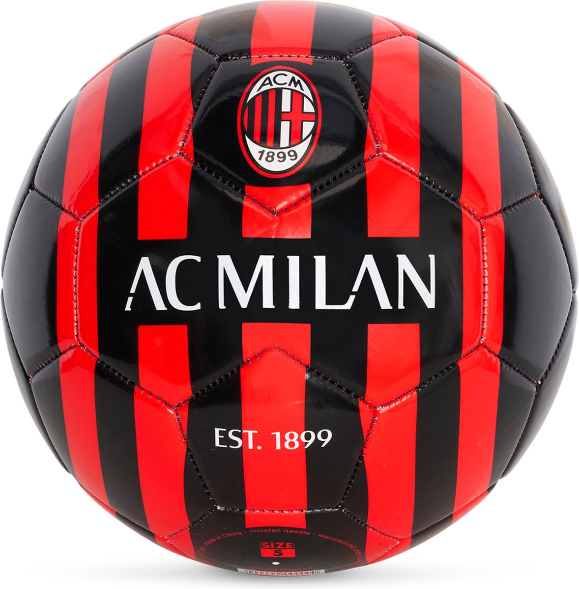 AC Milan stripes voetbal - maat one size
