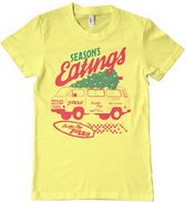 Stranger Things Heren Tshirt -2XL- Season's Eatings Geel