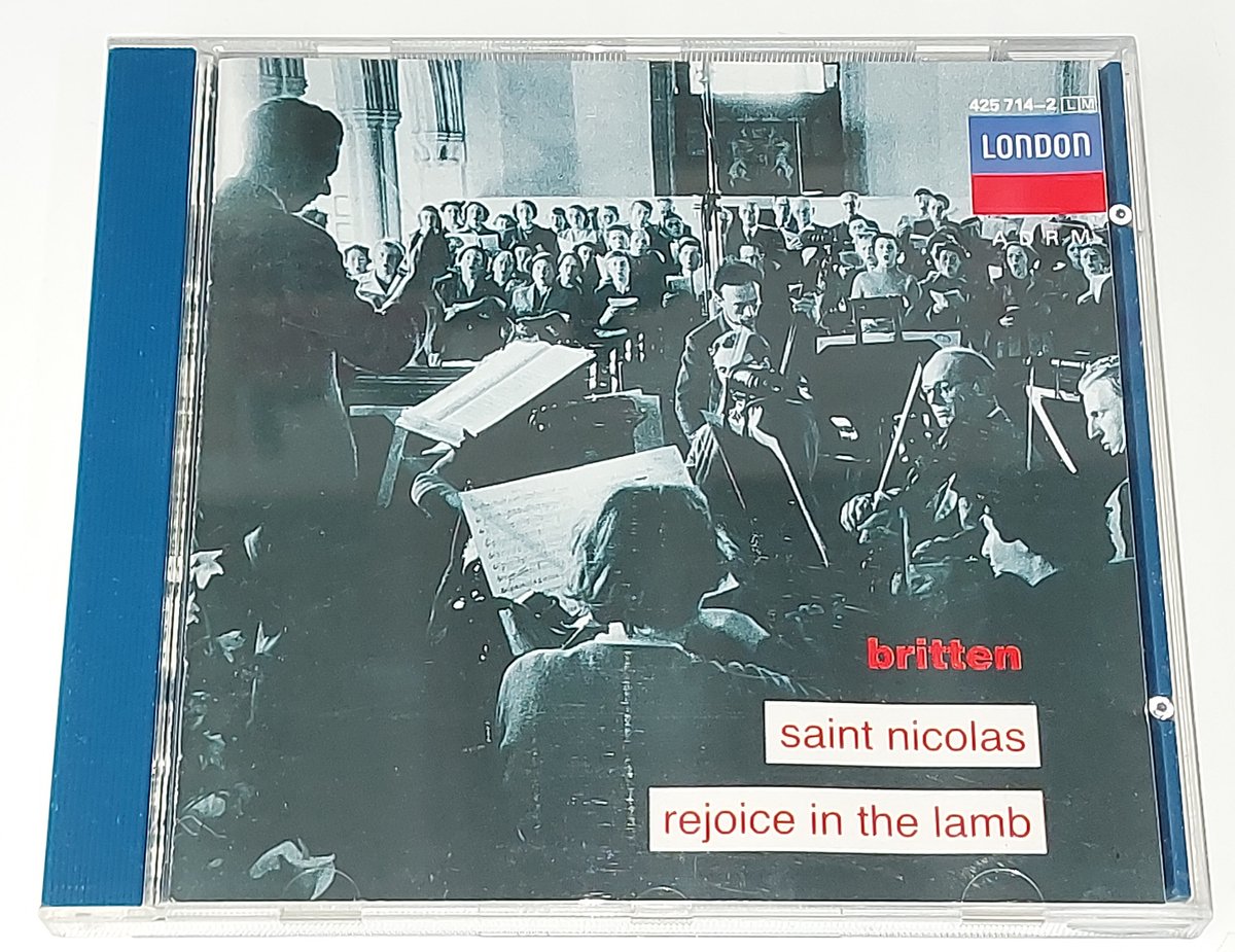 Britten - Saint Nicolas / Rejoice in the Lamb