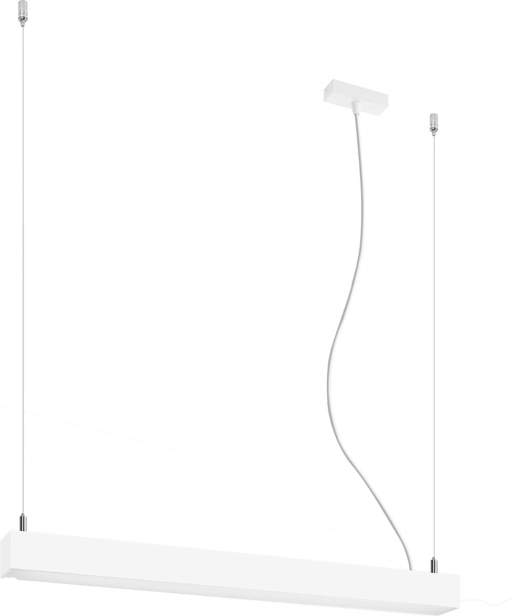 Light Your Home Clarissa Hanglamp - Modern - Aluminium - 1xLED - Woonkamer - Eetkamer - Wit