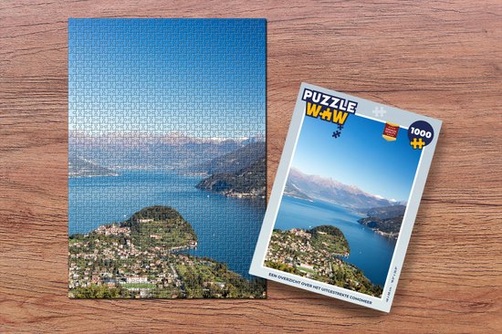 Puzzle Lac de Côme - Alpes - Italie - Puzzle - Puzzle 1000 pièces adultes |  bol.com