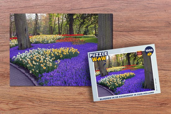 PUZZLE Puzzle 1000 p - Affiches de fleurs du jardin