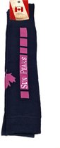 Sun Peaks - chaussettes de ski rose - taille 32-36