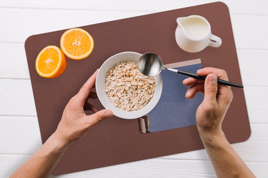 Set de table - Vintage - Design - Homme - Table - Napperons de table - 45x30 cm - Lot de 6