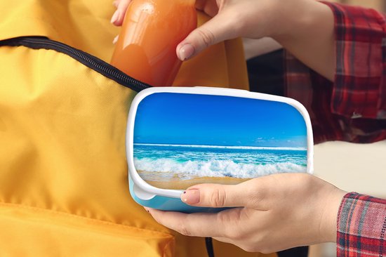 Lunch box Blauw - 18x12x6 cm - Enfants - Garçon