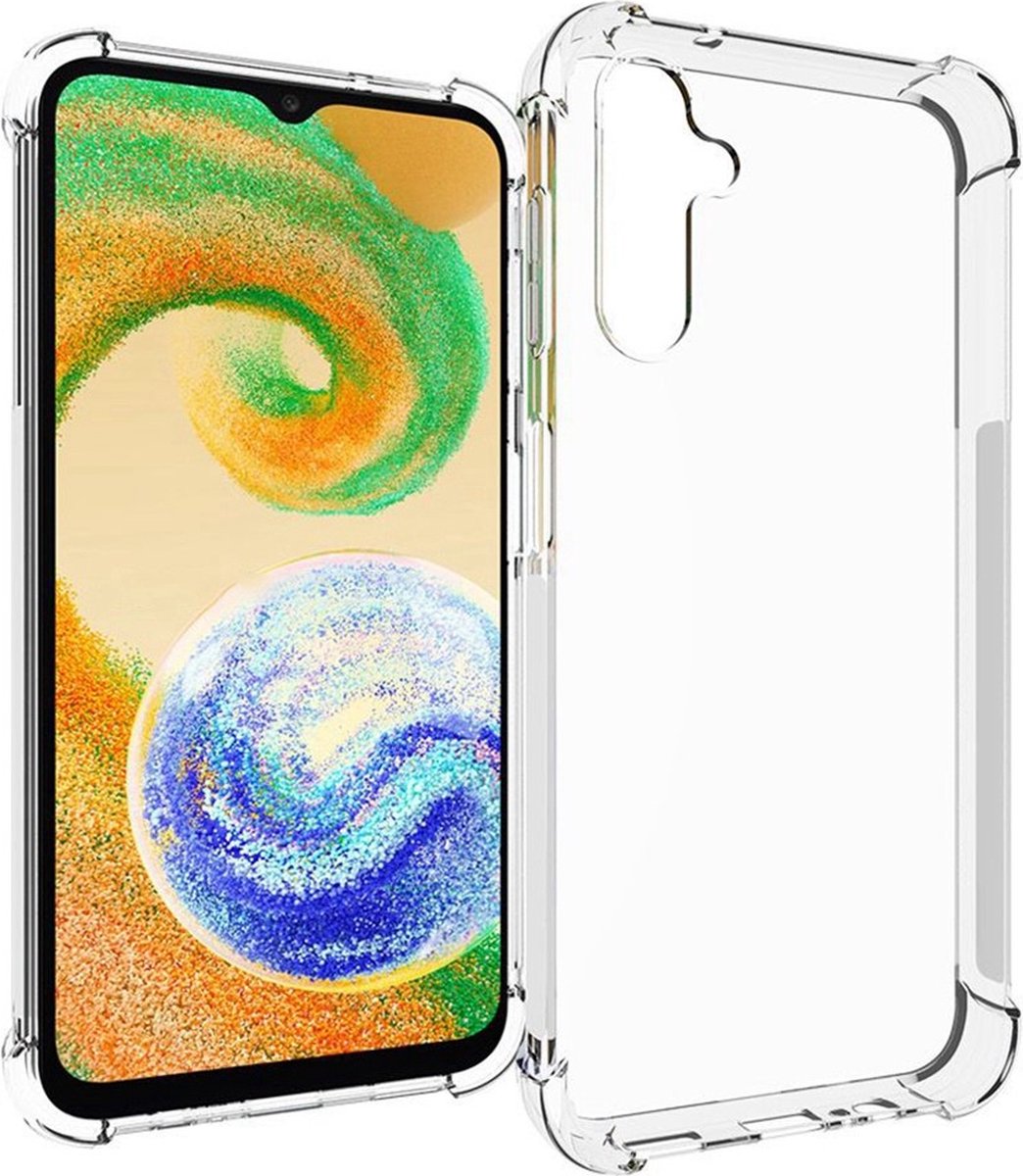 Anti-shock Back Cover voor de Samsung Galaxy A14 5G Transparant