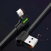 MCDODO Onbreekbare iPhone Lightning USB Kabel - 3 Meter - Apple - 2x Sneller Opladen - 90° Design