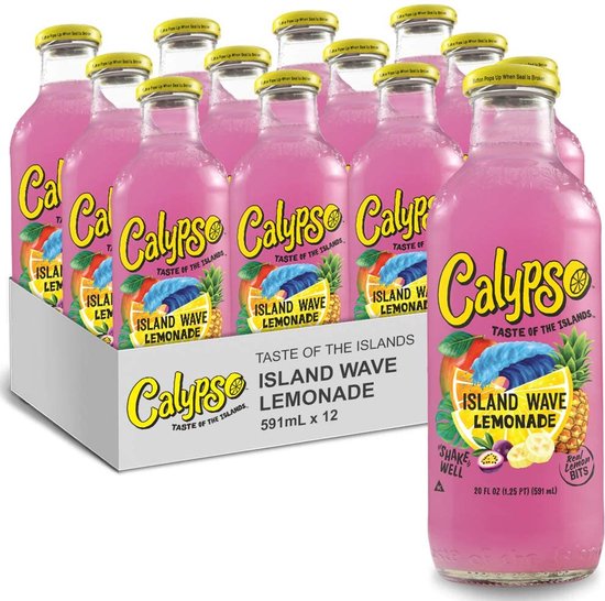 Calypso Island Wave Lemonade (473 ml) 12 Stuks